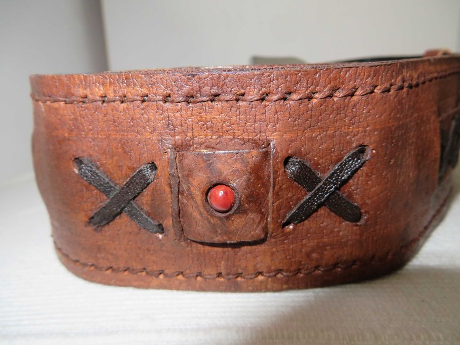 Нов етно колан, естествена кожа, 106 см.