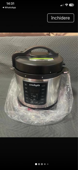 Multicooker Crockpot, gatire sub presiune ( nefolosit)