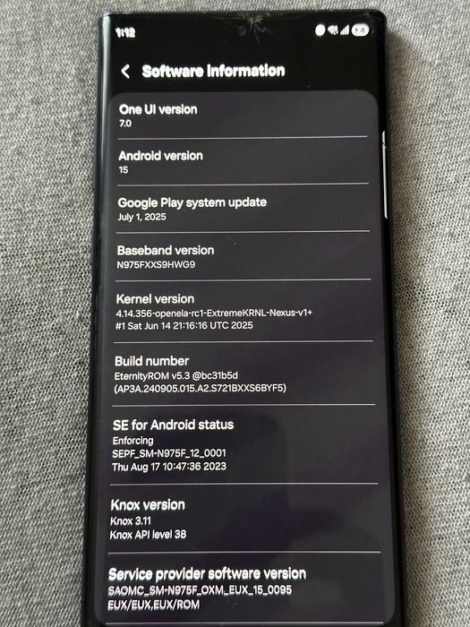 Samsung Note 10+ 12GB/256