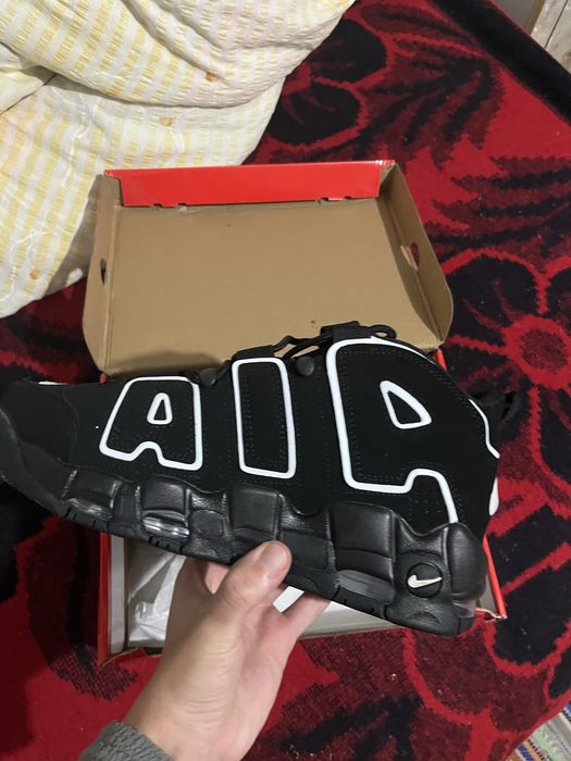 Adidasi Nike Air More Uptempo negrii, marimea 43