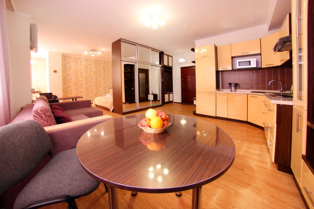 Хорошая однокомнатная-студия в ЖК Мега Тауэр!