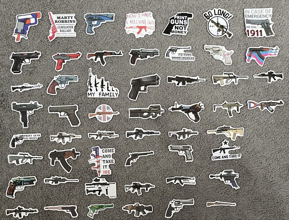 Стикери на оръжия!