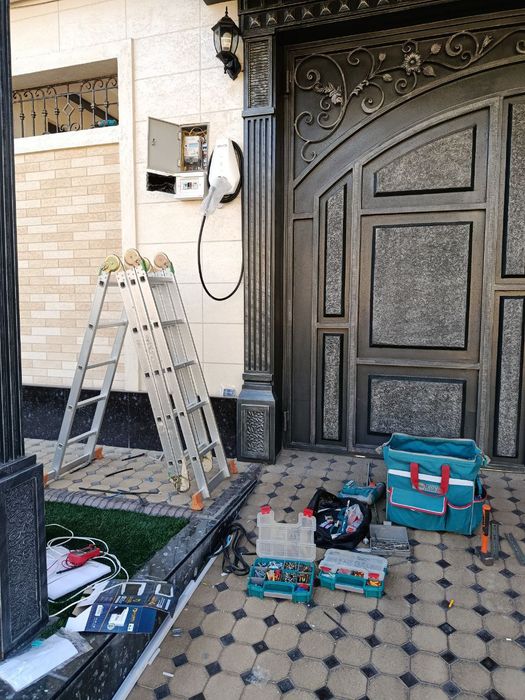 Установка зарядное устройство для Электромобилей.
7квт зарядка установ