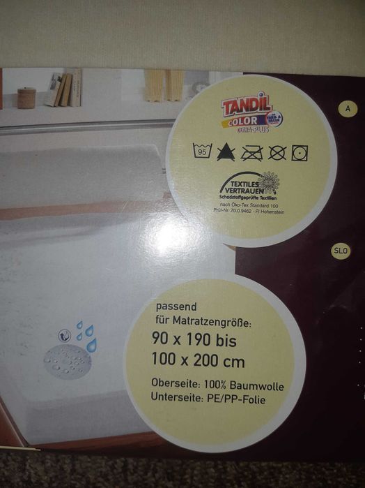 cearceaf cu dublura impermeabila