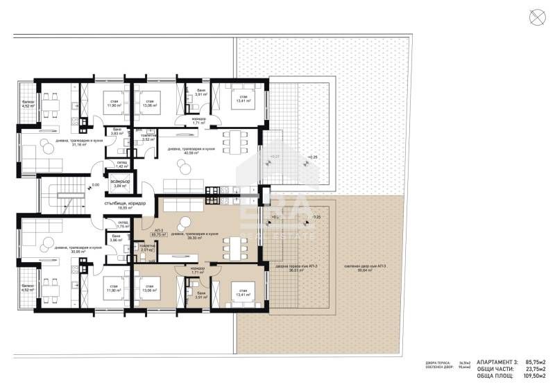 Продава се Тристаен апартамент в София, в.з. Американски колеж - 117 кв.м за 1700 €/кв.м - Снимка #7