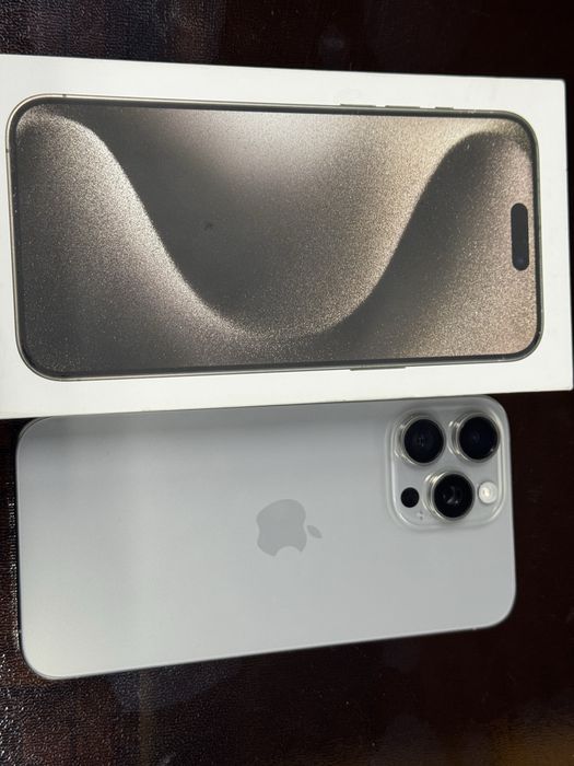 iPhone 15 Pro Max 256 GB 85% Sim ideal Natural