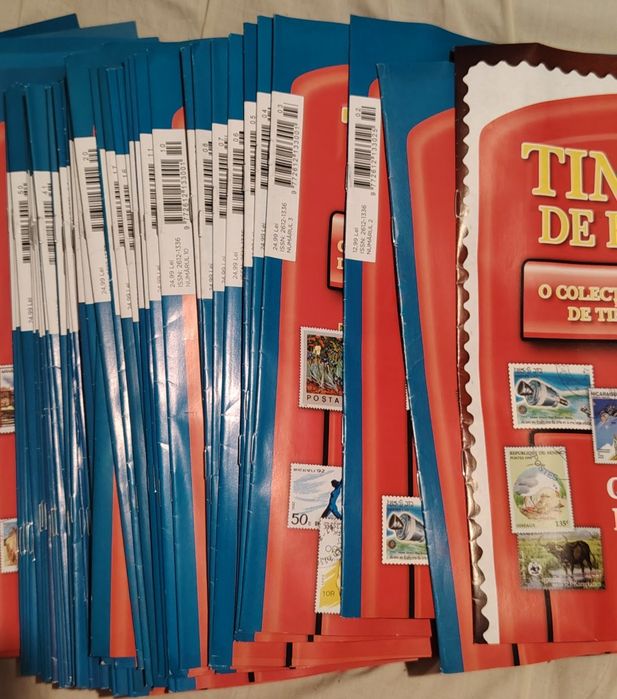 Vand colecția Timbre de pe glob doar revistele