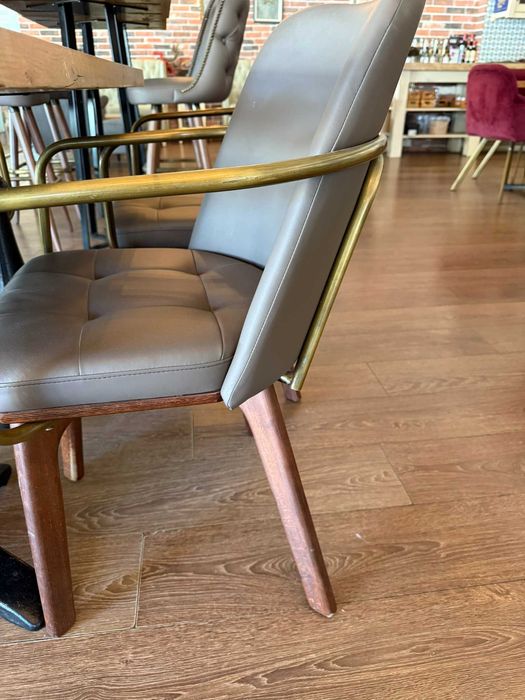 Трапезен  стол- сив