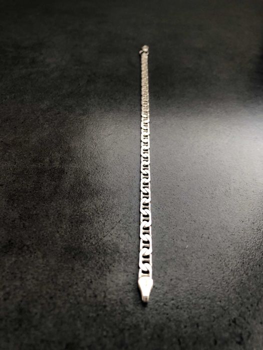 Сребърна гривна- 7гр, проба 925, 21см