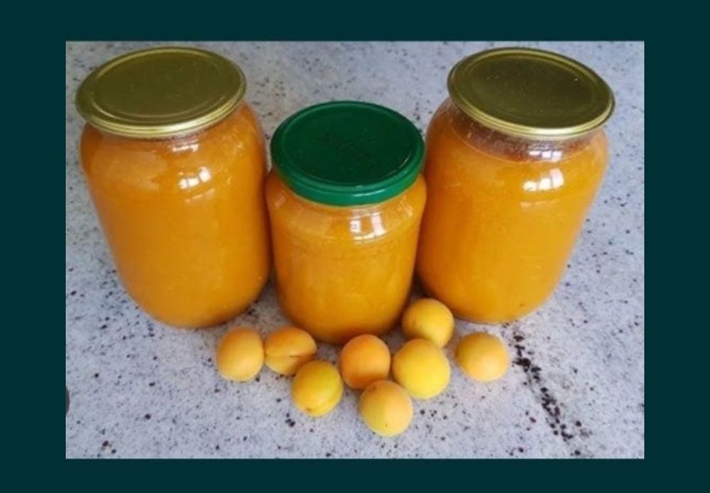 Джем из абрикоса без сахара 1 литр