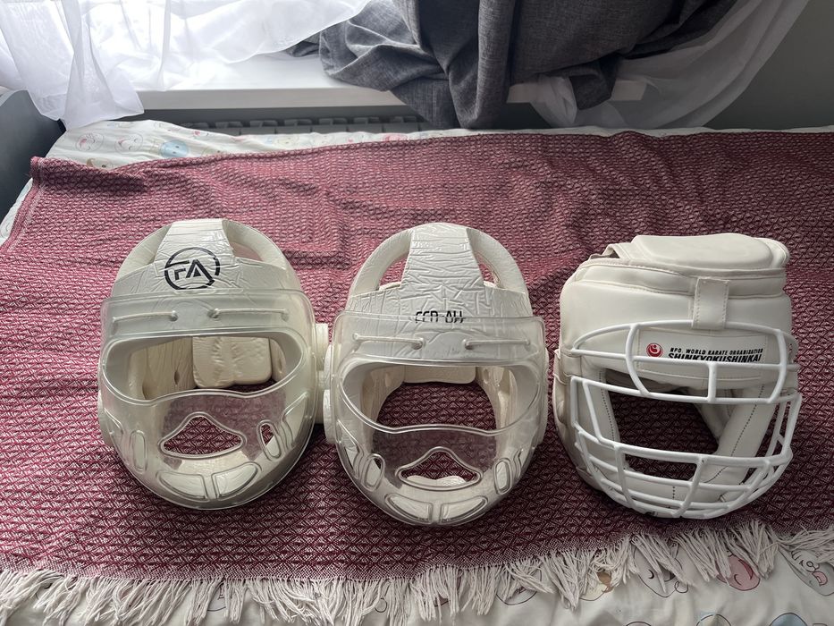 Шлема с забралом для каратэ