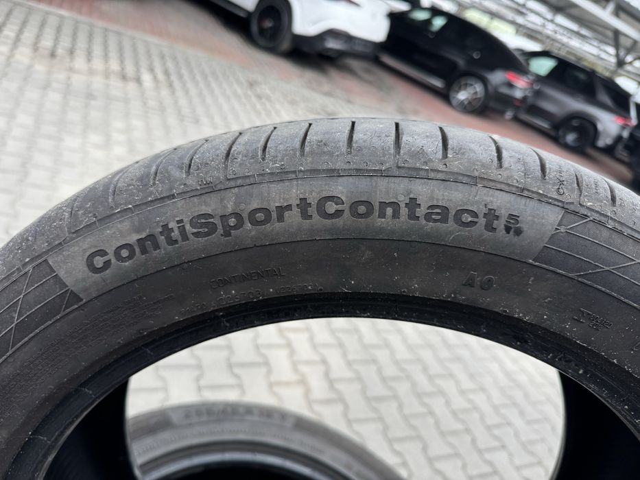 4бр Почти нови летни гуми CONTINENTAL 255/45/19 DOT2024г