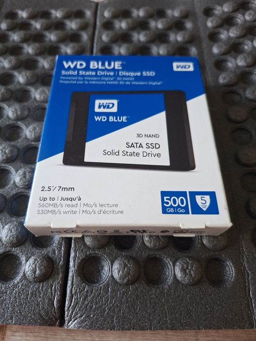 SSD диск WD Blue 3D NAND, 500 GB