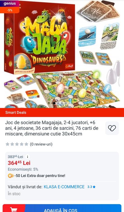 Joc nou Maga Jaja dinozauri