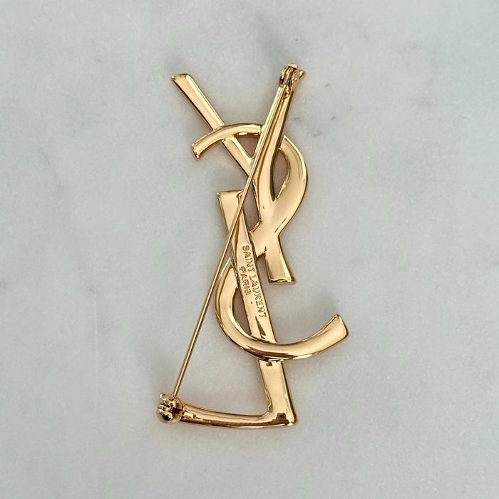 Brosa Y S L Goldtone