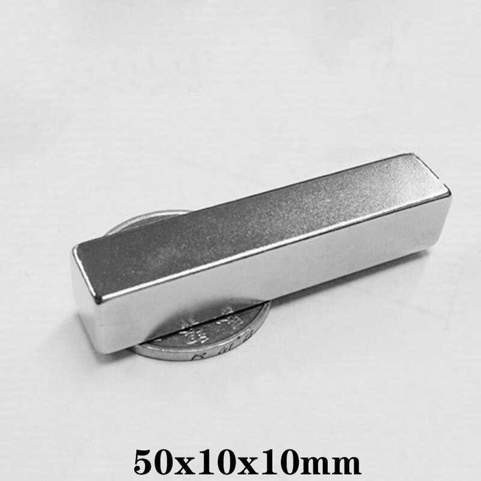 50x10x10mm неодимов МАГНИТ N52, magnit, neodimov, магнити, magnet