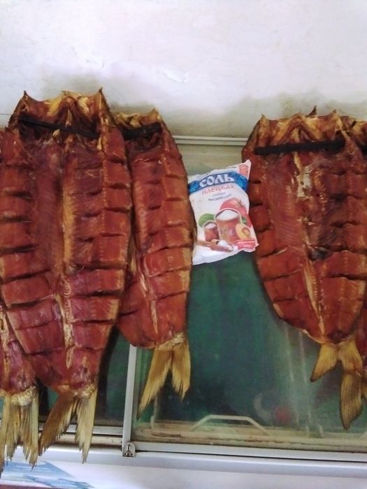 Копчёная рыба - жерех сом