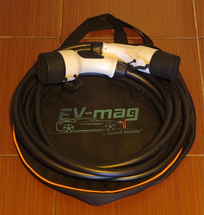 Cablu Încărcare Mașini Electrice Type 2  32A - 7.4kW + Geantă