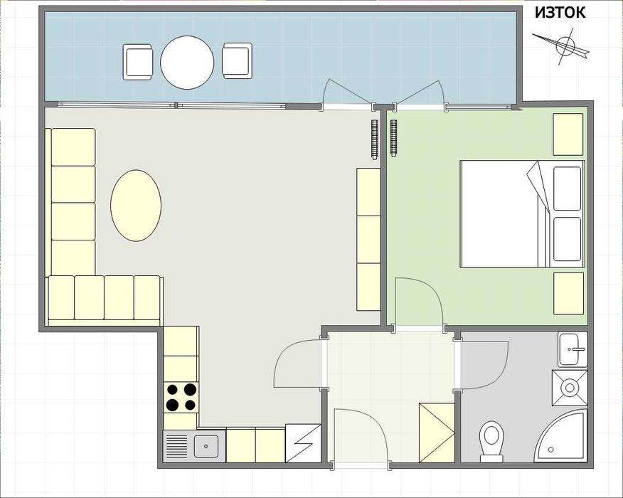 Продава се Двустаен апартамент в Варна, Бриз - 76 кв.м за 2448 €/кв.м - Снимка #4