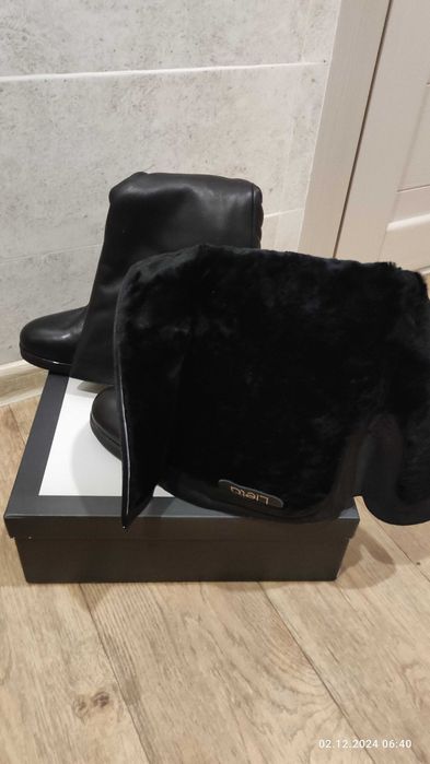 Сапоги новые зимние натуральные