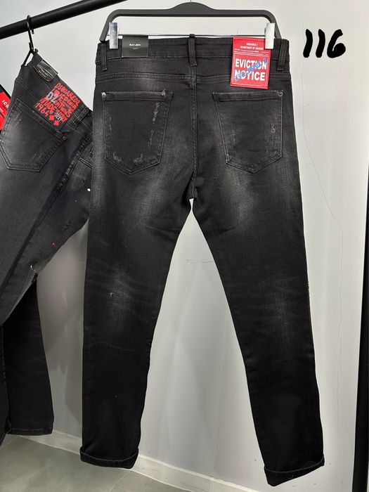 Dsquared мъжки черни дънки 6 модела