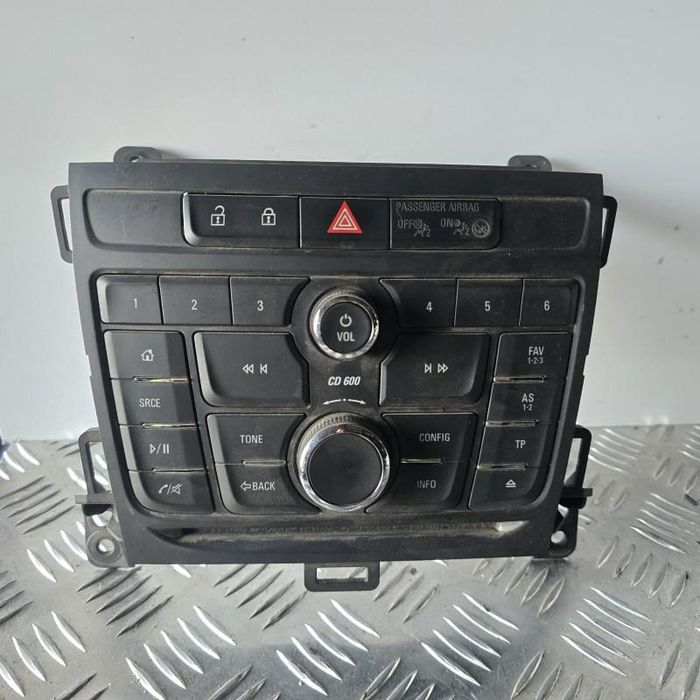 Butoane comenzi radio CD 600 Opel Zafira C Tourer facelift