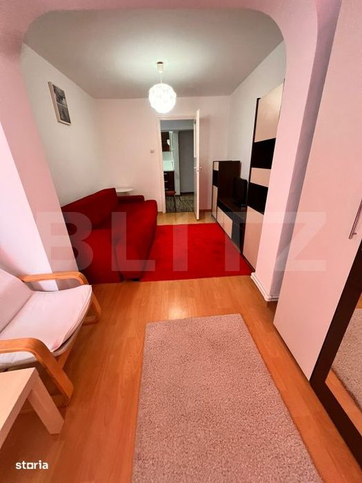 Apartament 3 camere de inchiriat, 56 mp, zona Centrala