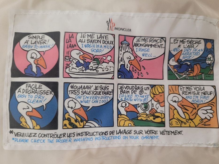 Куртка Moncler белая