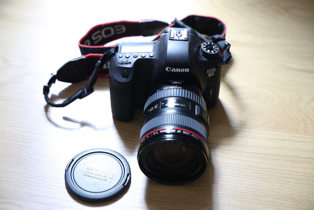Canon EOS 6D + Canon EF 24-105mm f/4L IS USM + оригинални аксесоари