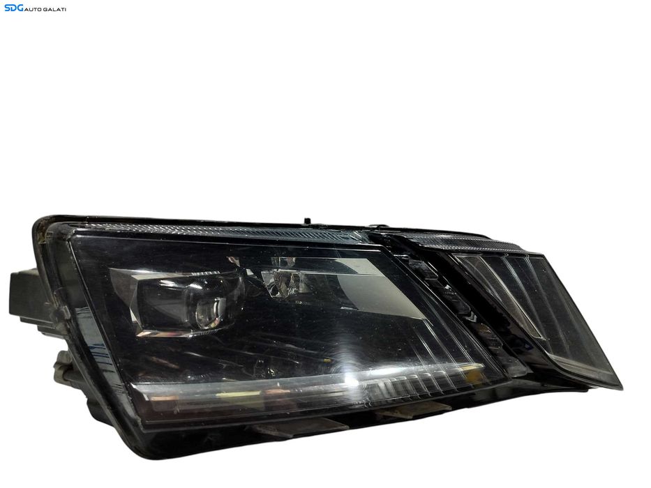 Far Dreapta cu Lupa LED Skoda Octavia 3 Facelift FL 2017 - 2020 Cod 5E2941016D 5E2941016E [LC1019]