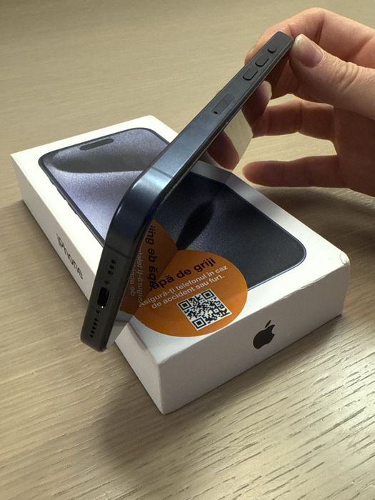 Iphone 15 pro 128Gb, folie, garantie