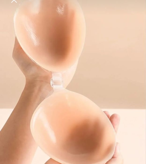 Sutien nou de silicon fara bretele