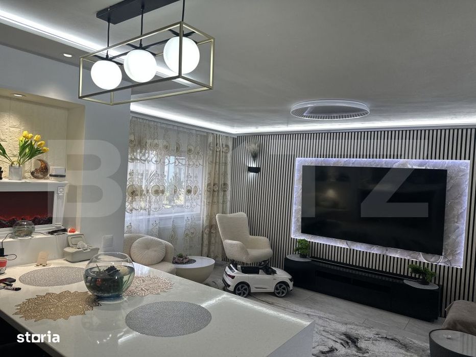 Apartament EXCLUSIVIST cu 4 camere, DECOMANDAT, 90 MP