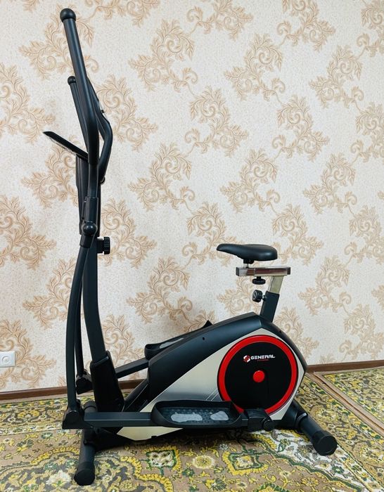 Велотренажёр + лыжи элипс