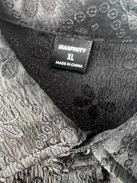 Camasa neagra Manfinity XL