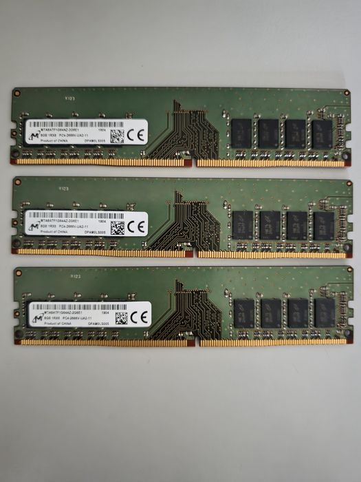 Memorii Ram DDR4 2666mhz Micron 3x 8GB