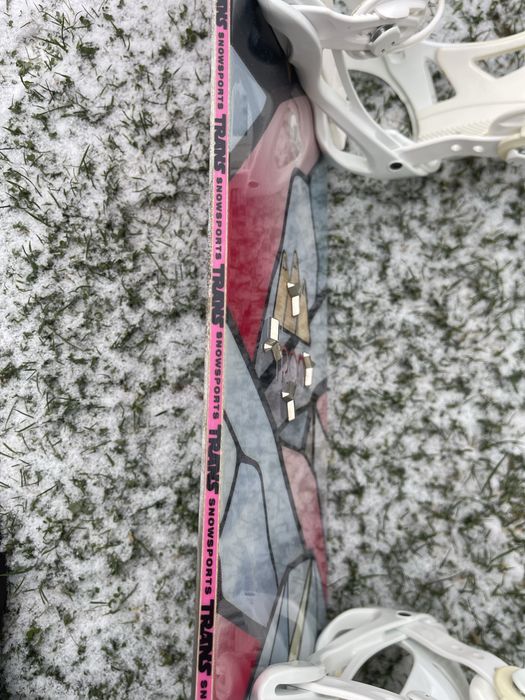 Placa snowboard trans + legaturi