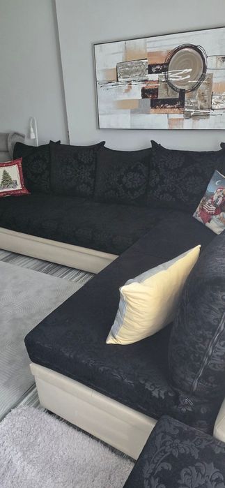 Холова гарнитура, ъглов диван, мека мебел ТОП СЪСТОЯНИЕ