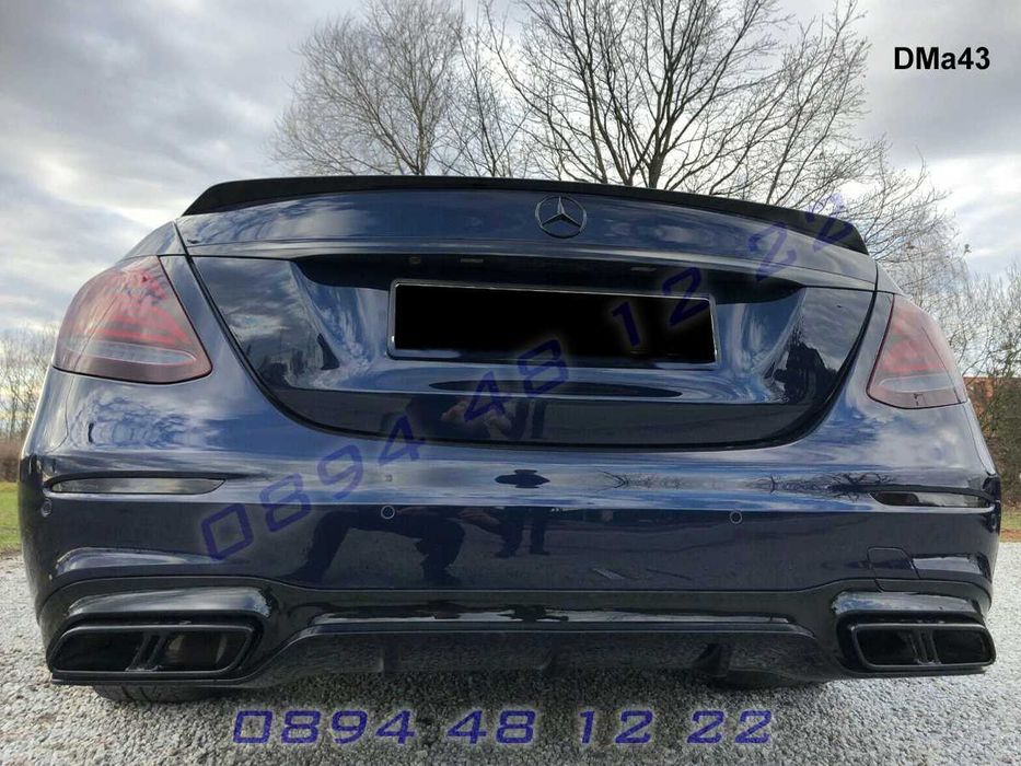 Тунинг Лип Спойлер Багажник Капак Mercedes AMG E W213 Мерцедес В213 E