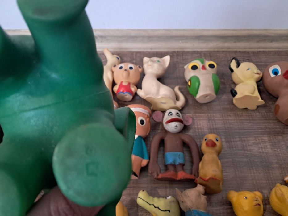 Стари соц гумени играчки колекционерски ГДР СССР български
