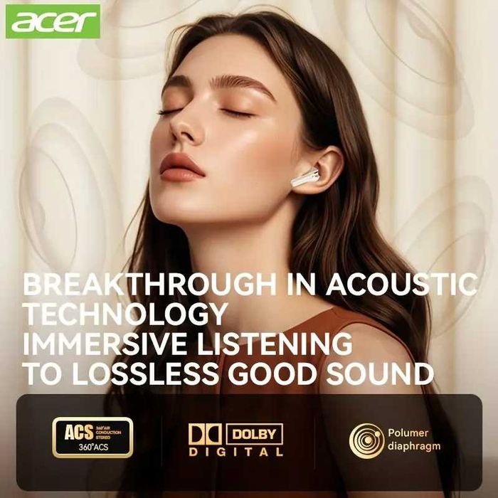 ACER OHR508 – Премиум безжични слушалки!