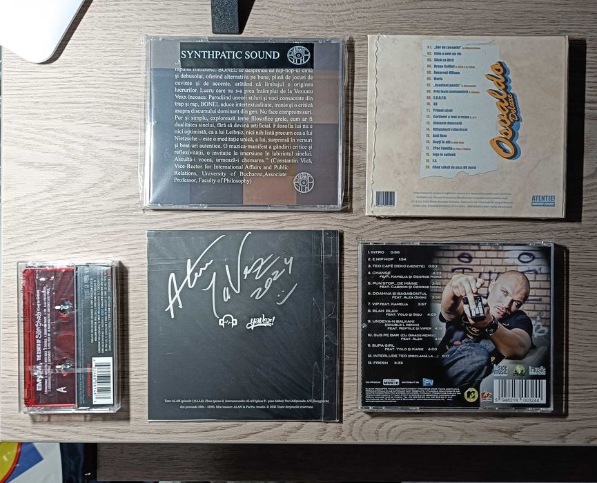 Actualizare preț! Albume Hip Hop - Puya, Killa fonic, Alan, Eminem, Bonel