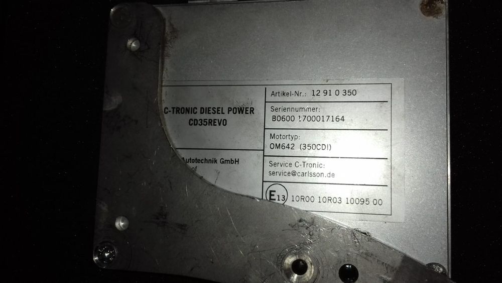 Kit de putere Carlsson C-Tronic Diesel Power CD35 Revo Mercedes OM642