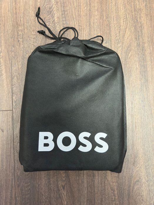 Оригинален Органайзер / Tech Case BOSS – Черен (Saffiano кожа)