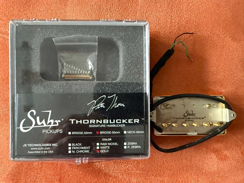 Suhr Thornbucker Bridge Gold хъмбъкер адаптер