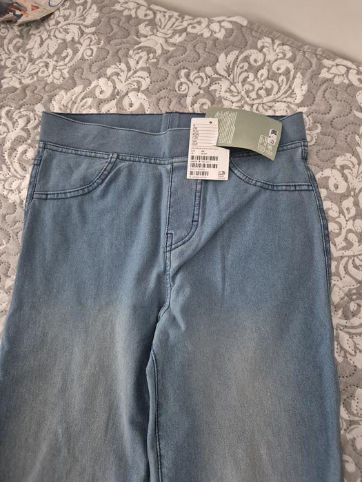 Jeans blugi pantaloni fete noi etichetă masura 158 H&M