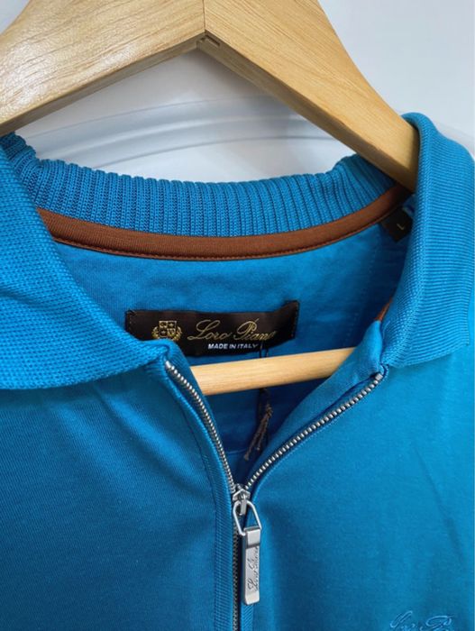 Tricou nou Loro Piana | 100% Bumbac egiptean mercerizat