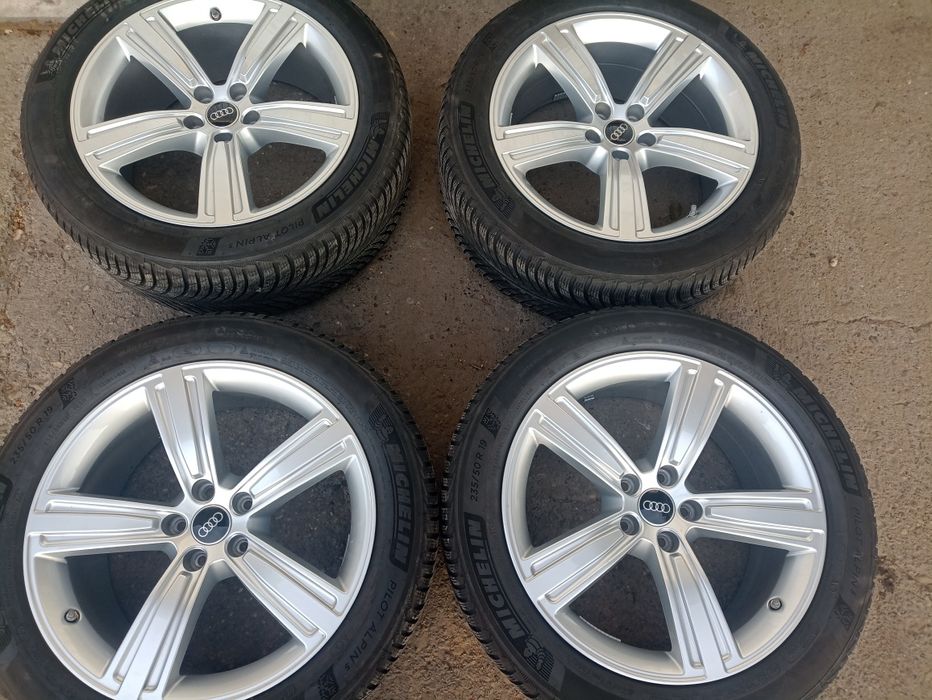 4 jante originale Audi R19 echipate Michelin 235/50 R19 dot 4422