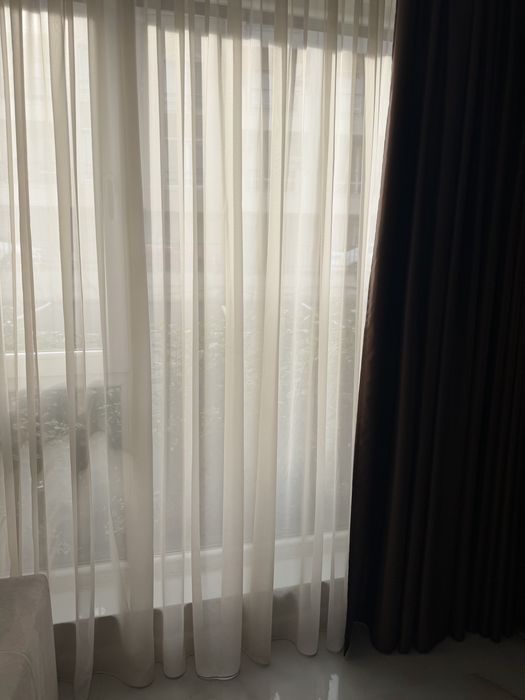 Тънки пердета+завеси