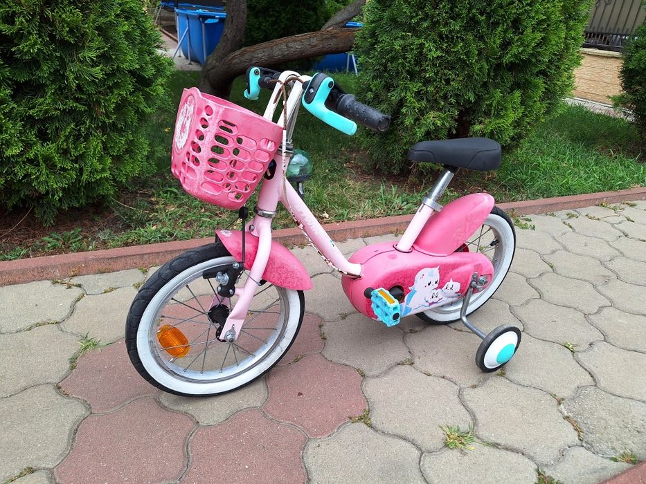 Bicicleta roti 14 inch pentru fetiță